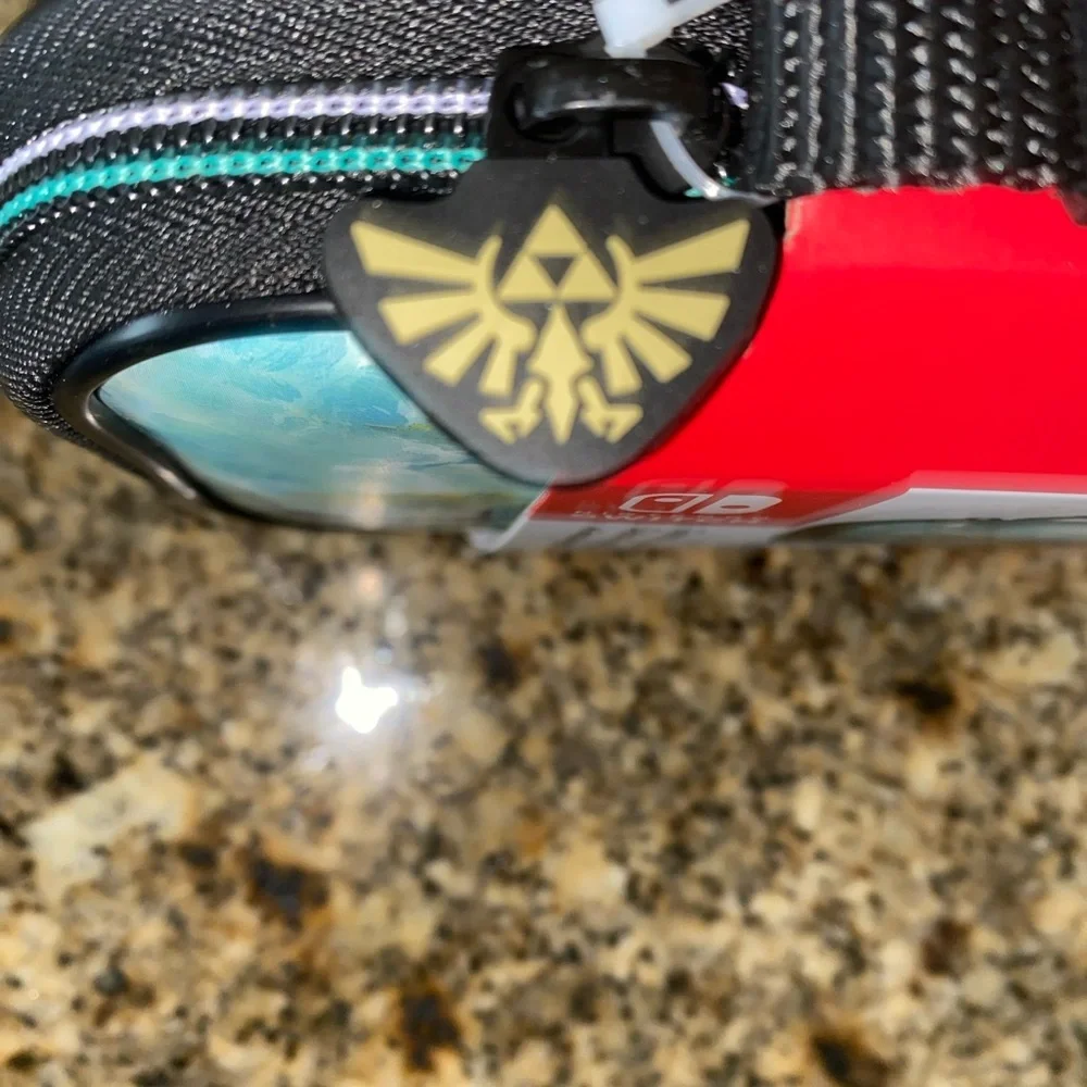 Nintendo Switch Travel Case The Legend of Zelda Skyward Design (Teal/White) New